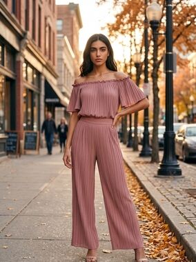 Charlotte Russe pleated top